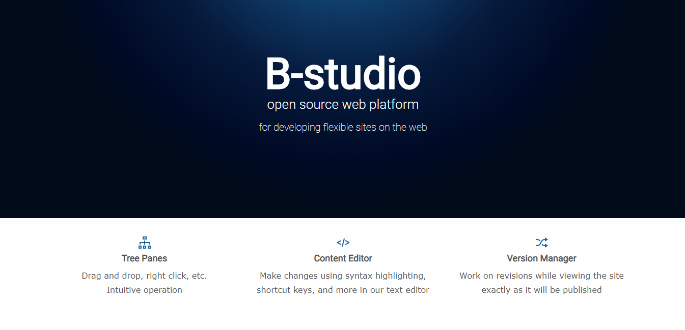 Introducing Our Free Open Source Content Management System: B-studio!