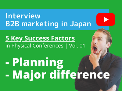 5 key points for successful B2B Conferencing in Japan -Planing and Know the difference